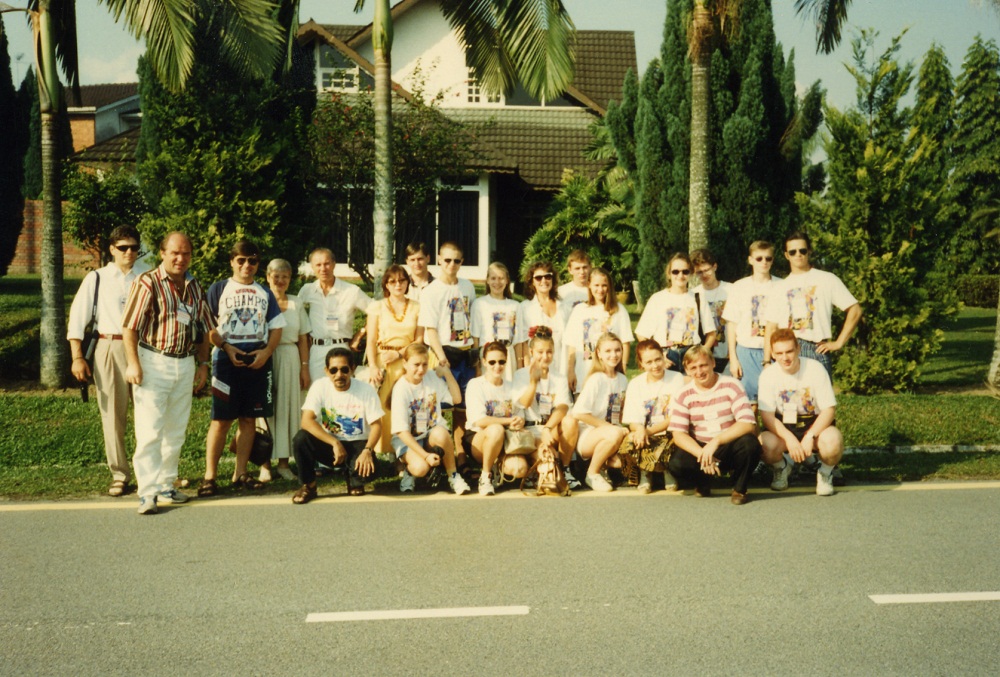 Малайзия, Джохор-Бару, Август 1996 (Grand Prix “Golden Kris” international festival of folklore, CIOFF)