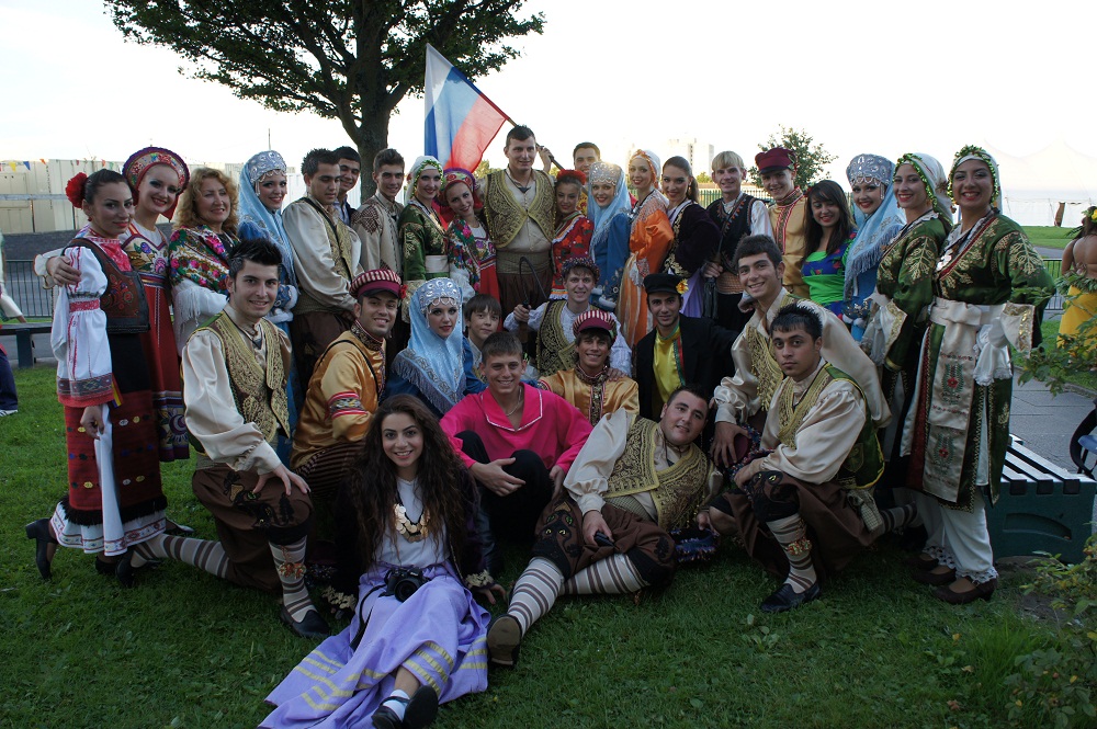 Англия, Биллингем, Август 2012 ("XXXXVIII Billingham International folklore festival of world dance", CIOFF).