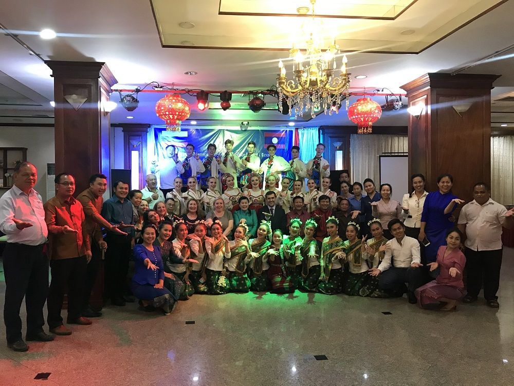 2019 - Международный культурный обмен в Лаосскую Народно-Демократическую республику