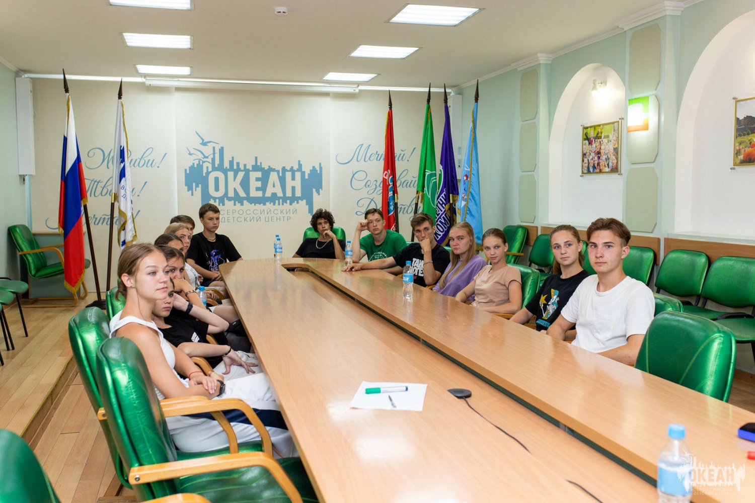 2021 - Россия, Владивосток - Всероссийский детский центр "Океан", 9 смена «Юный дипломат», «Дети Мира», «Шоу-мастер», «ОкеанАрт», «Сильные люди». 